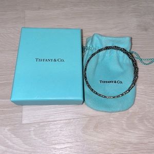 Tiffany and Co. Paloma Picasso Loving Heart Bangle in Sterling Silver